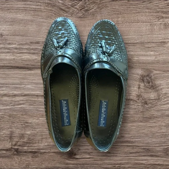 Giorgio Brutini | Shoes | Giorgio Brutini Woven Black Slip  display picture 3